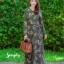ชุดเดรสเกาหลี พร้อมส่ง Maxi Dress ป้ายหน้า