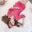 เสื้อผ้าเกาหลี พร้อมส่ง เสื้อ งานปักหมีMoshino