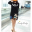 พร้อมส่ง เดรสมิกกี้ แขนยาว ทรงสวย