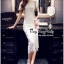 พร้อมส่ง เดรสตัวยาวสไตล์แมกซี่เดรส งานลูกไม้