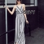 เสื้อผ้าเกาหลี พร้อมส่ง Jumpsuit คอวี