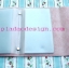 ชิ้นงานดิบพีวีซี ทำ Decoupage เดคูพาจ งานเพนท์ สมุดธนาคาร ใส่ Book Bank ได้ 12 เล่ม