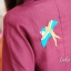 เสื้อเกาหลี พร้อมส่ง เสื้อปักนก ที่กระเป๋าหน้าและด้านหลัง