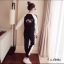 เสื้อผ้าเกาหลี พร้อมส่ง Set กางเกงกับเสื้อจัมเปอร์