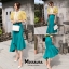 เสื้อผ้าเกาหลี พร้อมส่ง Set 2 ชิ้น งานวินเทจ
