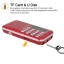 Y-896 Mini FM Radio Portable Digital Stereo Speaker MP3 Audio Player สีแดง