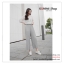 LG083 กางเกงขาบาน เอวยางยืด อัดพีช มี 4 สี ชมพู เทาอ่อน เทาเข้ม ดำ ผ้านิ่มใส่สบายคะ
