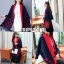 พร้อมส่ง เสื้อคลุมไหมพรมทอลาย LV