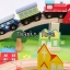 ชุดโต๊ะรถไฟ Wooden Table Train Set