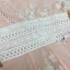 พร้อมส่ง เพลย์สูทขาสั้นเนื้อผ้าทอลูกไม้