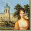 แนวภาพ Landmark พระราชวัง ชาร์ล็อทเทินบวร์ค เบอร์ลิน เยอรมัน เป็นภาพแนวยาว กระดาษแนพกิ้นสำหรับทำงาน เดคูพาจ Decoupage Paper Napkins ขนาด 33X33cm