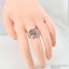 แหวนเงินแท้ 92.5% ฝังพลอยลาบราโดไรท์แท้ ER00123-LBD