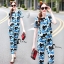 เสื้อผ้าเกาหลี พร้อมส่ง เสื้อกับกางเกงเอวสูง