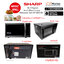 รุ่นใหม่ SHARP เตาอบไมโครเวฟ 2 ระบบ ย่าง กับ เวฟ MAGIC GRILL ขนาด 28 ลิตร รุ่น R-7280G-BS ระบบ Inverter ประหยัดไฟ