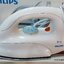 Philips เตารีดรุ่น GC-135(สีขาว) กำลังไฟ:950 -1100 วัตต์ ปุ่มหมุนปรับระดับความร้อนให้เหมาะสมกับเนื้อผ้า น้ำหนักเบาเพียง760 กรัม รับประกันสินค้า1ปี