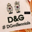 เสื้อเกาหลี พร้อมส่ง เสื้อยืด T. แบรนด์ D&G