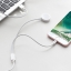 สายพร้อมที่ชาร์จไร้สาย Hoco Cable USB to Lightning “U69 2-in-1” with wireless charger