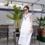 เดรสเกาหลี พร้อมส่ง ชุดเดรสยาว แขนกุด