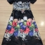 พร้อมส่ง Long Dress ตัวยาว มาพร้อมเข็มขัดสีทอง