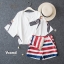 เสื้อผ้าแฟชั่นเกาหลี พร้อมส่ง เสื้อโพลีทรงค้างคาว