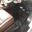 พรม 5D ลายข้าวหลามปักคอม ด้ายดำหรือแดง Pajero