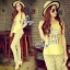 พร้อมส่ง เสื้อยืดคอกลมแขนกุ๊ดลายตัวอักษรภาษรอังกฤษประดับคริสตัล