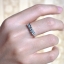 SKJewelryFactory แหวนเเถว แหวนเพชรแถว สุดคลาสสิค ER00869-WCZ