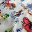 พร้อมส่ง เดรสพิมพ์ลายแขนบานสุดเก๋