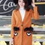 พร้อมส่ง เสื้อเบลเซอร์ผ้า wool เกรดพรีเมี่ยมแบรนด์ดัง Fendi