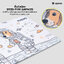 MOUSE PAD NUBWO NP643 SPACE DOG (SIZE S)