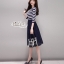 เสื้อผ้าเกาหลี พร้อมส่ง เซตเสื้อ+กระโปรงลูกไม้