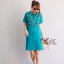 เดรสเกาหลี พร้อมส่ง Dress คอโปโล แขนสั้น
