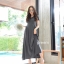 พร้อมส่ง Maxi dress ผ้ายืดผ้านุ่มนิ่ม