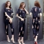 พร้อมส่ง เสื้อแขนสั้นสีขาว แต่งลายผู้หญิง