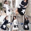 เสื้อผ้าเกาหลี พร้อมส่ง ชุดเซ็ต 2 ชิ้น เสื้อ+ กระโปรงสั้น