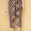 พร้อมส่ง กางเกงลายเสือ ขา 8 ส่วน