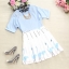 พร้อมส่ง เสื้อและกระโปรงสุดสวย มาพร้อมสร้อยคอ