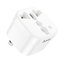 Hoco DC60 2-IN-1 AC250V หัวแปลงปลั๊กไฟ ตัวแปลง 3 ขา เป็น 2 ขาแบน อะแดปเตอร์เดินทาง