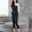 เสื้อผ้าเกาหลี พร้อมส่ง Set กางเกงขา8ส่วน+เสื้อแขนยาว