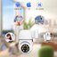 กล้องวงจรแบบเสียบปลั๊ก กล้องวงจรปิดไร้สาย WiFI Full HD IP Camera Auto Tracking 360 องศา