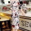 พร้อมส่ง Long Dress สีชมพูหวานแวว