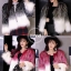 เสื้อเกาหลี พร้อมส่ง เสื้อคลุมงาน ขนฟูหนา