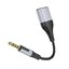 Borofone BL19 2in1 Audio Adapter Cable 3.5mm อุปกรณ์รวมสัญญานเสียงและไมค์สำหรับแจ็ค 3.5 มม.