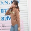เสื้อเกาหลี พร้อมส่ง เสื้อแขนยาวไหมพรมผ้านิ่ม