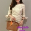 พร้อมส่ง เดรสสุดหรู ตกแต่งคริสตัลทั้งชุด