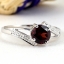 SKJewelryFactory แหวนพลอยกลม พลอยโกเมนแท้ ER02415-GAN