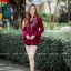 เสื้อผ้าเกาหลี พร้อมส่ง เสื้อเชิ้ต แต่งระบาย 2 ชั้น