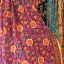 ผ้าคลุมไหล่ปักมือ ผ้าอินเดีย PDI007 / Phulkari Dupatta Traditional Indian embroidery PDI007