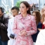 เสื้อผ้าแฟชั่นเกาหลี พร้อมส่ง Set เสื้อคอปก กระโปรงทรงเอ