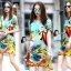พร้อมส่ง Dress Shirt ทรงตรง ใส่ง่าน โดนโทนสีฟ้าคราม